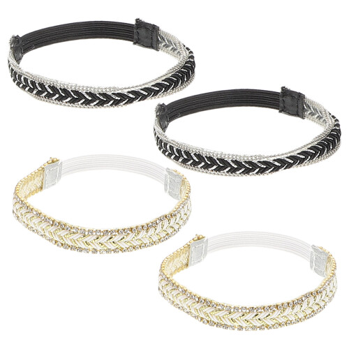 10Pares Ajustables Para De Mujer Con Brillo Y Soporte