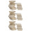 36Ud Mini De Madera Beige Para Decorar Casitas De Muñecas DIY 10