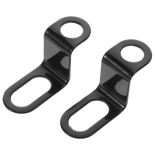 10Ud Soportes Negros De Metal Para Luces Traseras De 1