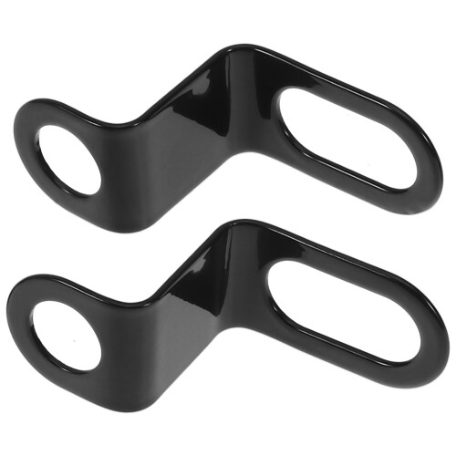 10Ud Soportes Negros De Metal Para Luces Traseras De
