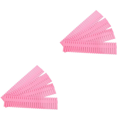 8Ud Separadores De Cajón DIY Plástico Rosa Flexible Para Almacenaje 2