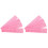8Ud Separadores De Cajón DIY Plástico Rosa Flexible Para Almacenaje 2
