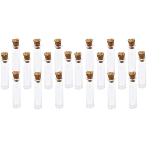 20Ud De Vidrio Transparentes Con Idea Para Decoración 1