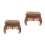 2Ud Base Madera Estilo Chino Para Soporte De Macetas Y Artesanías 7