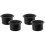 2Ud Portavasos Negro Plástico Para Sillón Reclinable Y 8