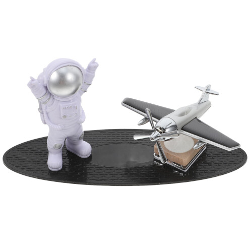 4Ud Adornos Astronauta Solar ABS Difusor Aromas Ajustables Para 2