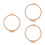 3Jgo Bastidores Madera Ajustables Beige Para Bordado 6