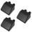 3Ud Pasacables Doble ABS Negro Para Accesorio Rv 9