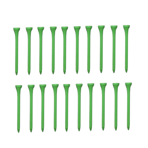 300Ud Tees Simples De Golf En Madera Verde Para Protección Y Precisión