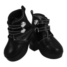 3Pares Botas De PU Para Muñecas Fashion Con Pequeño
