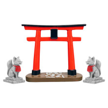 3Jgo Estatua Torii Resina Para Decorar Acuario Y Jardín Exterior