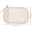 2Ud Bolsa Beige Para Accesorios Electrónicos Y Cables, Uso En 11