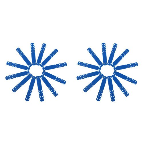 24Ud Holder Azul Para Mascarilla Extensor Ajustable 2