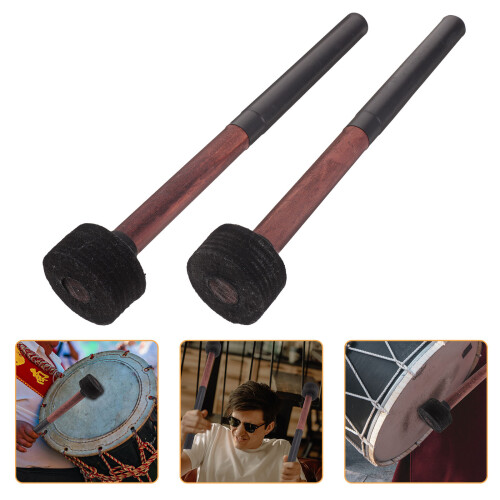 2Pares Percusión Madera Para Instrumentos