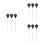 9Ud De Acero Para Hornear Pasteles Accesorios De Cocina Multi 9