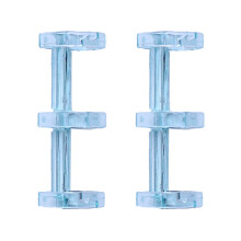 Notebook Cover Resin Casting Molds DIY Epoxy-buckle Clear blue