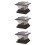 3Ud Luces De Pilar Para Jardín Material Duradero 8