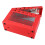 Versatile Lockout Tagout Box for Secure Group Management Red Metal 5