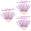 72Ud De Madera Con Rhinestone Para Cake Pops Y Postres 8