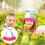 2Ud Sombrero Bebé Ala Ancha Multicolor Para Actividades 10