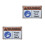 2Ud Avisos Hierro Multicolor Para Lavarse Y Precaución 6