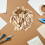 100Ud Rebanadas De Madera Para Bricolaje De Khaki 5