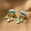Unique Lightweight Cloud Rain Stud Earrings for-Light blue 7