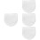 200Ud Fundas Para Cd Blancas Protección Antifricción Resistente 8