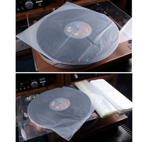 200Ud Fundas Para Cd Blancas Protección Antifricción Resistente 2
