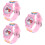 3Ud Relojes Niñas Rosa Práctico Estilo Cartoon 8