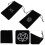 4Ud Bolsas De Tela Para Tarot Con Estampado Pentáculo Y Cordón 8