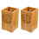 2Ud Soporte Multifunción De Bambú Para Cubiertos Y En Cocina 2