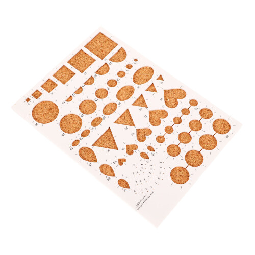 3Pièces Accessoires Quilling Papier Abs+liège Robustesse 1