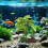 4Pièces Décorations Aquarium Plantes Vertes Résistantes 6
