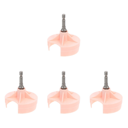 4Pièces Adaptateurs Compacts Rose Pour Machine À Tricoter Bricolage 1