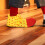 4Pièces Chaussures Clown Multicolores Durables Pour Déguisées 5