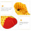 4Pièces Chaussures Clown Multicolores Durables Pour Déguisées 9