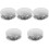 5Pcs Silver Copper Sink Stoppers Push Type Drain Strainer for Bathroom 5