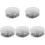 5Pcs Silver Copper Sink Stoppers Push Type Drain Strainer for Bathroom 4