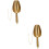 2Ensembles Glace Pinces Dorées Multi-Usages En Acier Solide 2