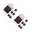12Pcs Durable Hard Hat Quick Release Buckle Clips for Safety 7