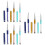 9Pièces Nail Art Dotting Et Assorties 7