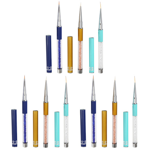 9Pièces Nail Art Dotting Et Assorties 1