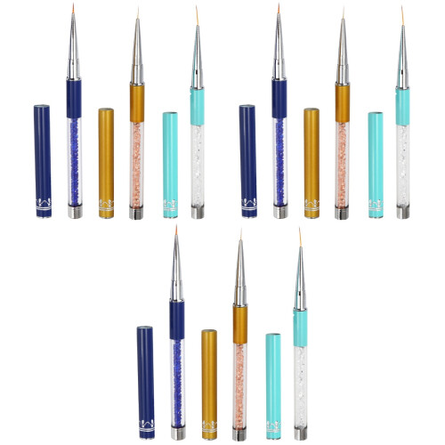 9Pièces Nail Art Dotting Et Assorties 2