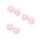 6Pièces Lit Pour Cochons D'inde Rongeurs En Soie Rose 6