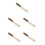 5Pièces Golf Nylon Acier Khaki Outil Nettoyage 4