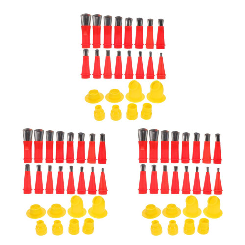 3Ensembles Embouts Colle Intégrés Kit Caoutchouc Durable 2