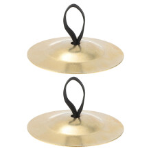 4Paires Cymbales En Cuivre Instrument Doigt Enfant Danse
