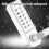Mechanical Keyless Entry Security Coded Lock, Strong Zinc Alloy Digital Door Lock Handle, Suitable for Office Interior Rental Doors, Adjustable 4