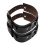 3Pièces Cuffs De Manche En Cuir Noir Punk Pour Polyvalentes 1
